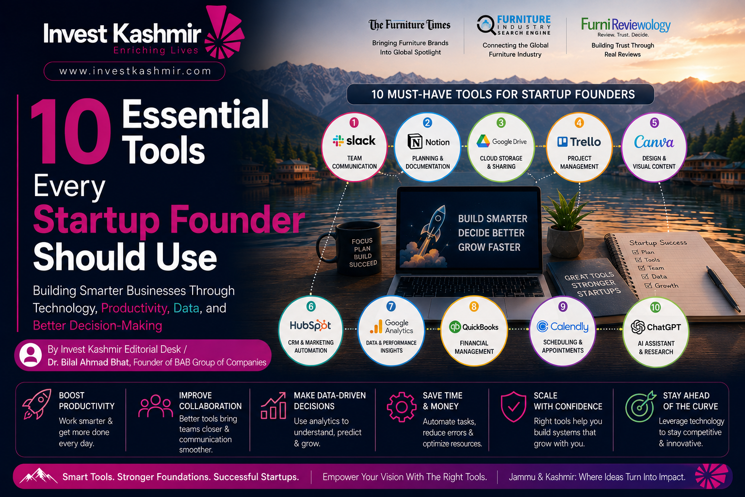 10 Essential Tools Every Startup Founder Should Use
